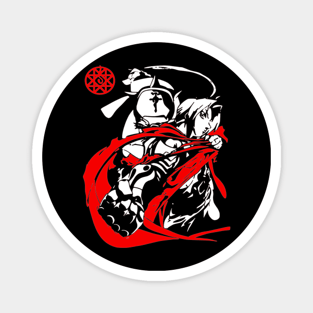 Fullmetal Alchemist Brotherhood Magnet by OtakuPapercraft